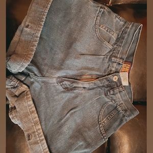 Vintage High Waisted Mom Shorts